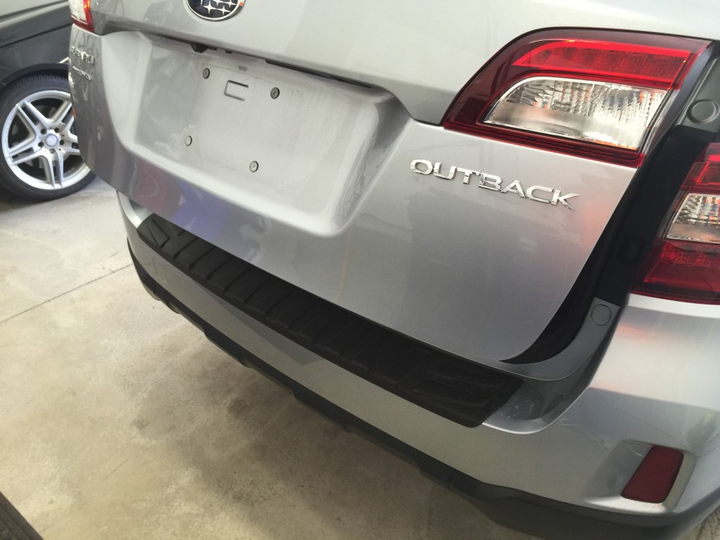 2016 Subaru Outback Rear Gate Damage Repair by Michael Bocek in Springfield IL, At Customer's home Http://217hail.com http://217dent.com