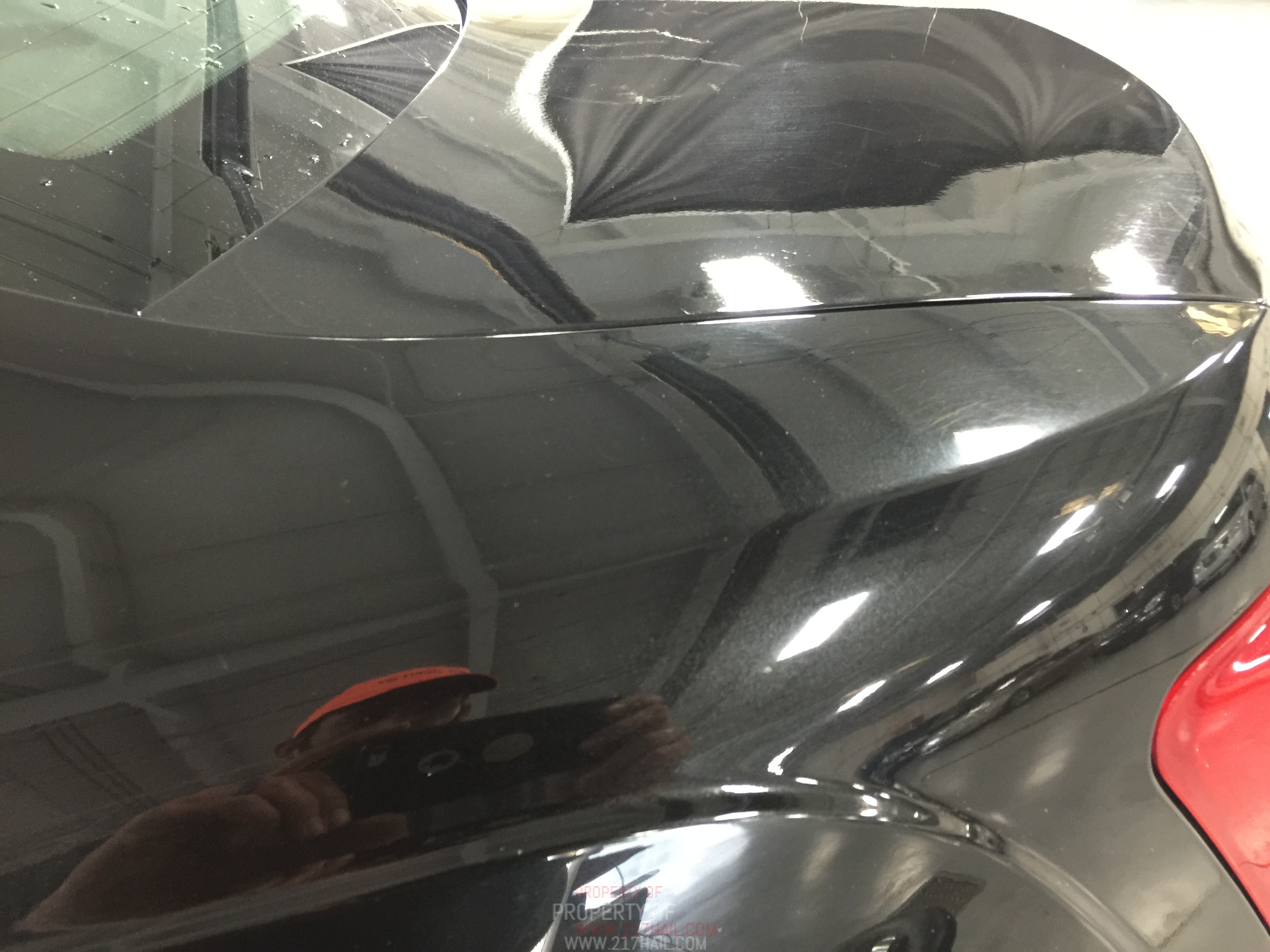 2014 Ford Taurus Poor Attempt At Dent Removal, Fixed properly by Michael Bocek from Springfield IL, Decatur IL, Taylorville IL. Mobile Dent Repair http://217dent.com