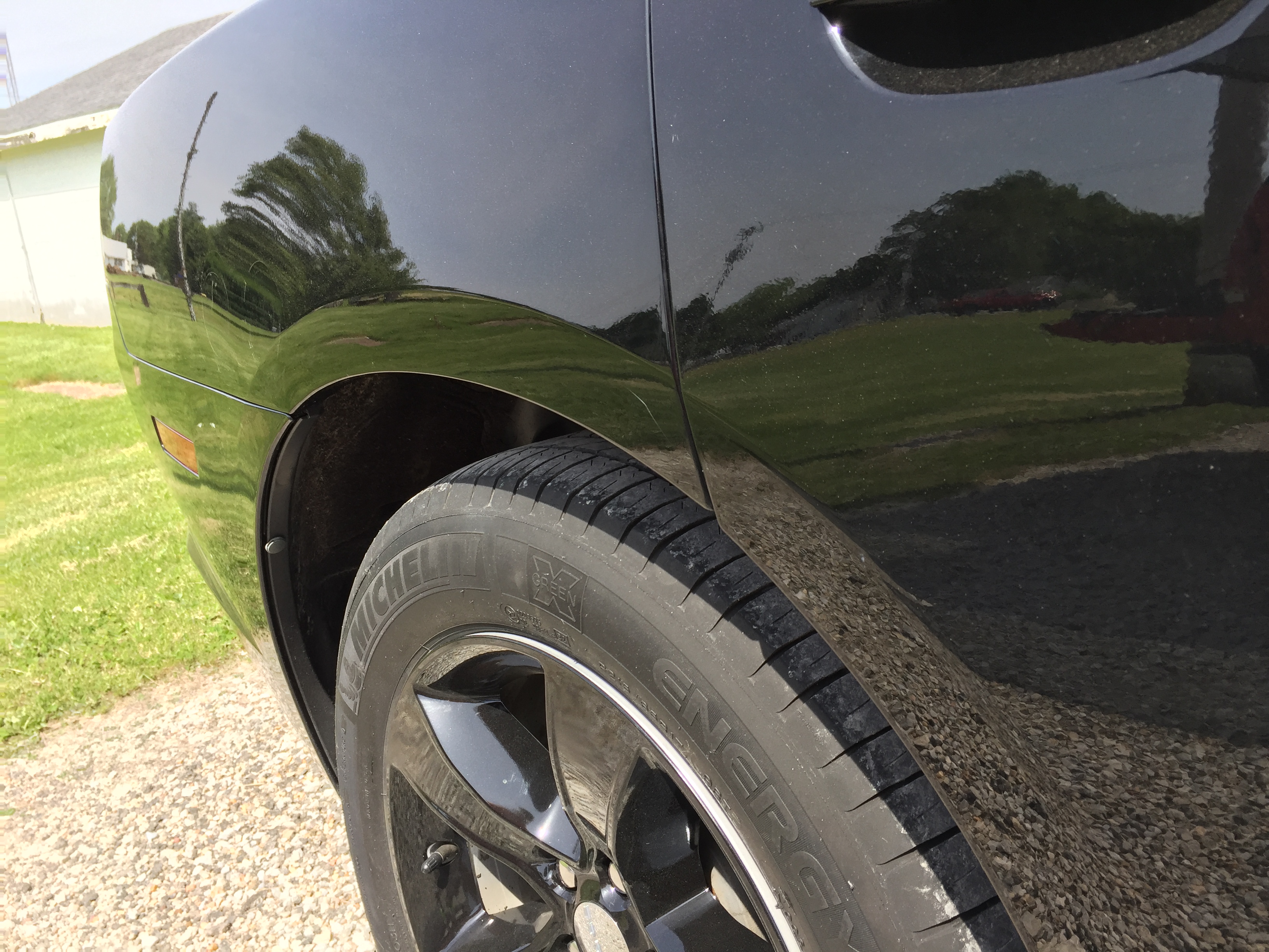 2013 Dodge Charger, Dent Repair Rear Quarter, Http://217dent.com