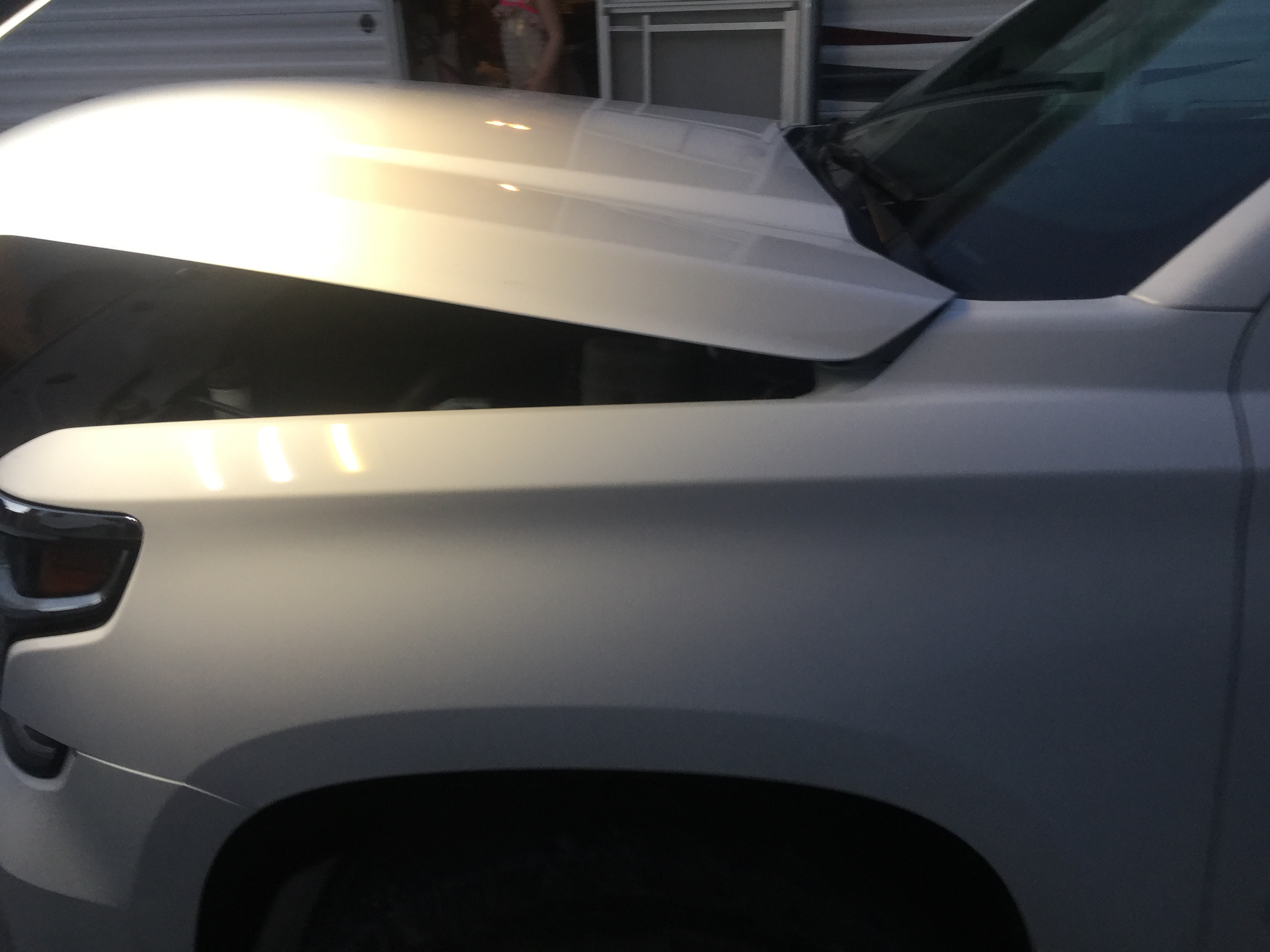 2016 Chevrolet Suburban, Dent Removal on Hood, Paintless Dent Removal Springfield IL, http://217dent.com