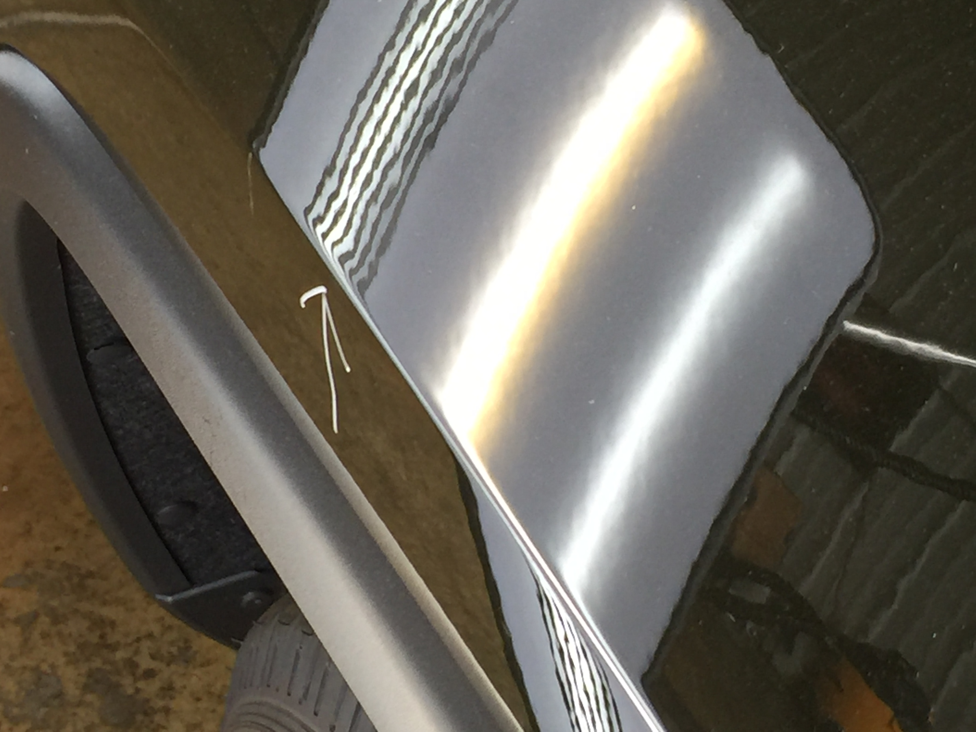2016 Jeep Grand Cherokee Fender Dent Removed with Paintless Dent Removal, Springfield, IL, http://217dent.com
