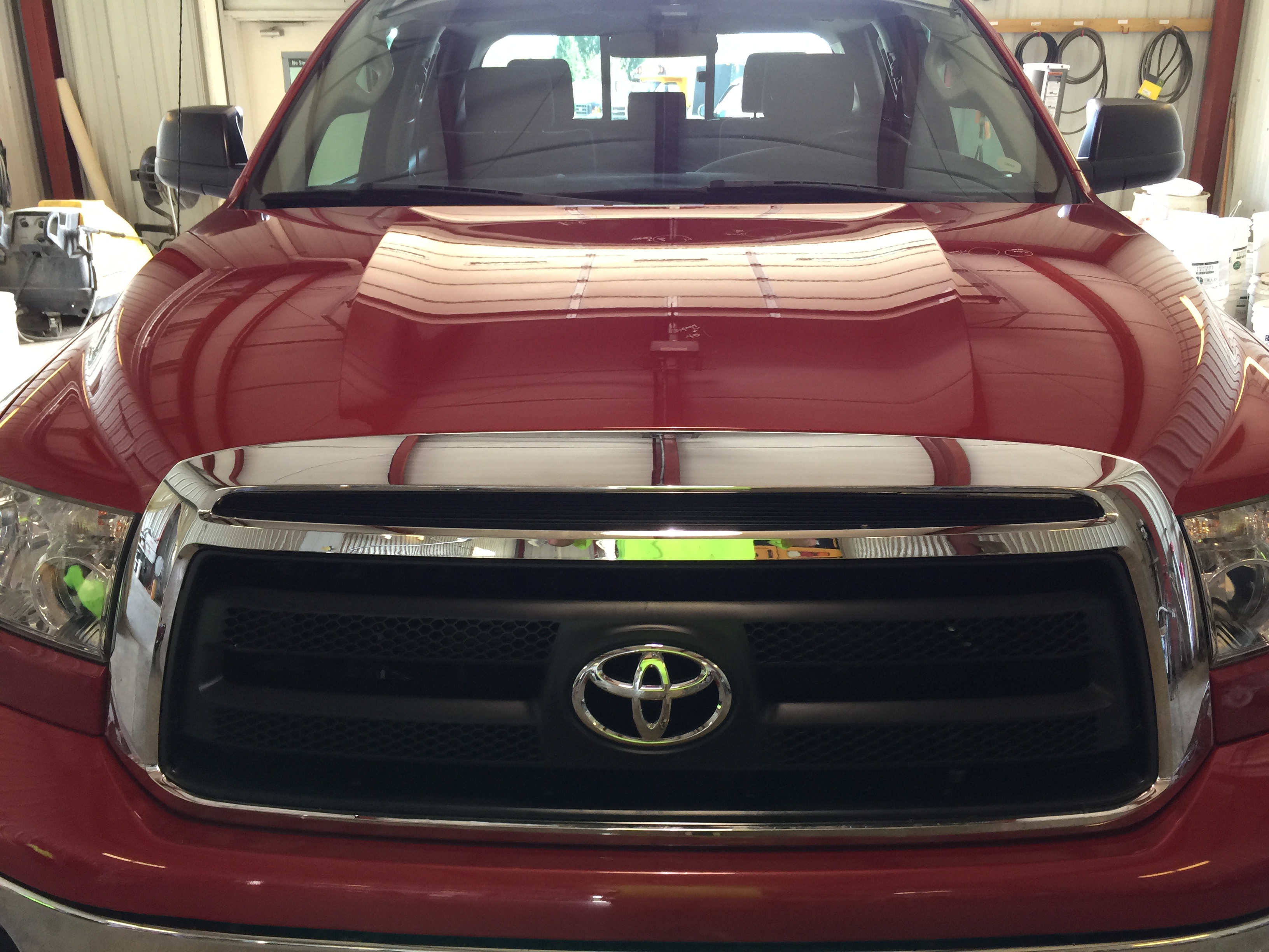 2010 Toyota Tundra, Hail Damage Removal by Michael Bocek out of Springfield, IL, Mobile Dent Repair, Mobile Hail Repair, Paintless dent removal, Springfield, IL, Decatur IL, Athens, IL, Bloomington, IL. http://217dent.com