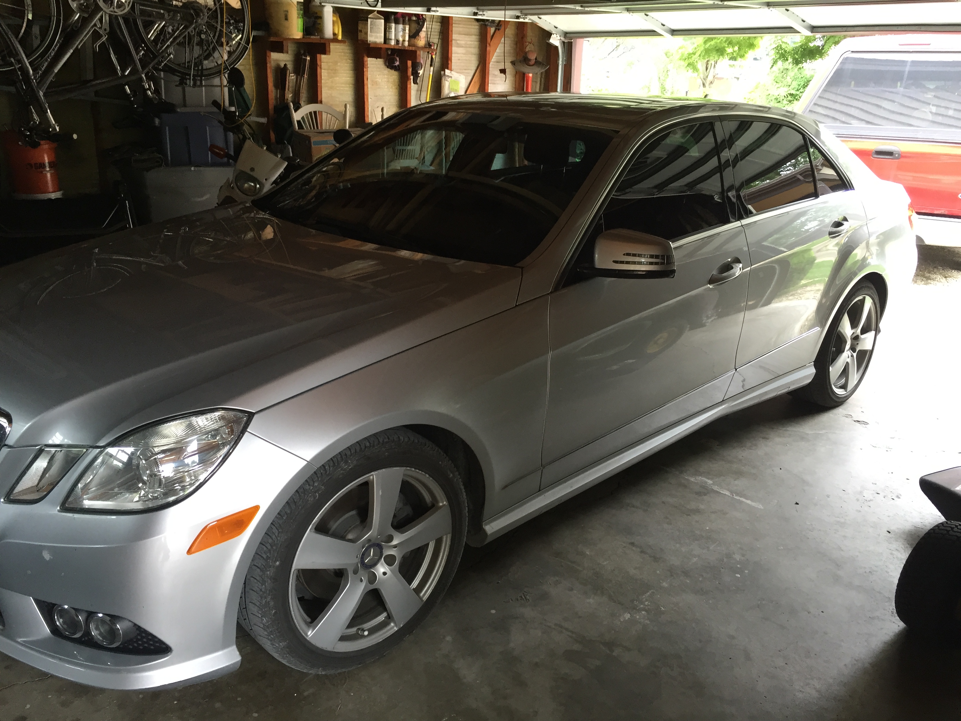 2010 Mercedes E350 Dent Repair, Springfield, IL. Http://217Dent.com Integirty Industries