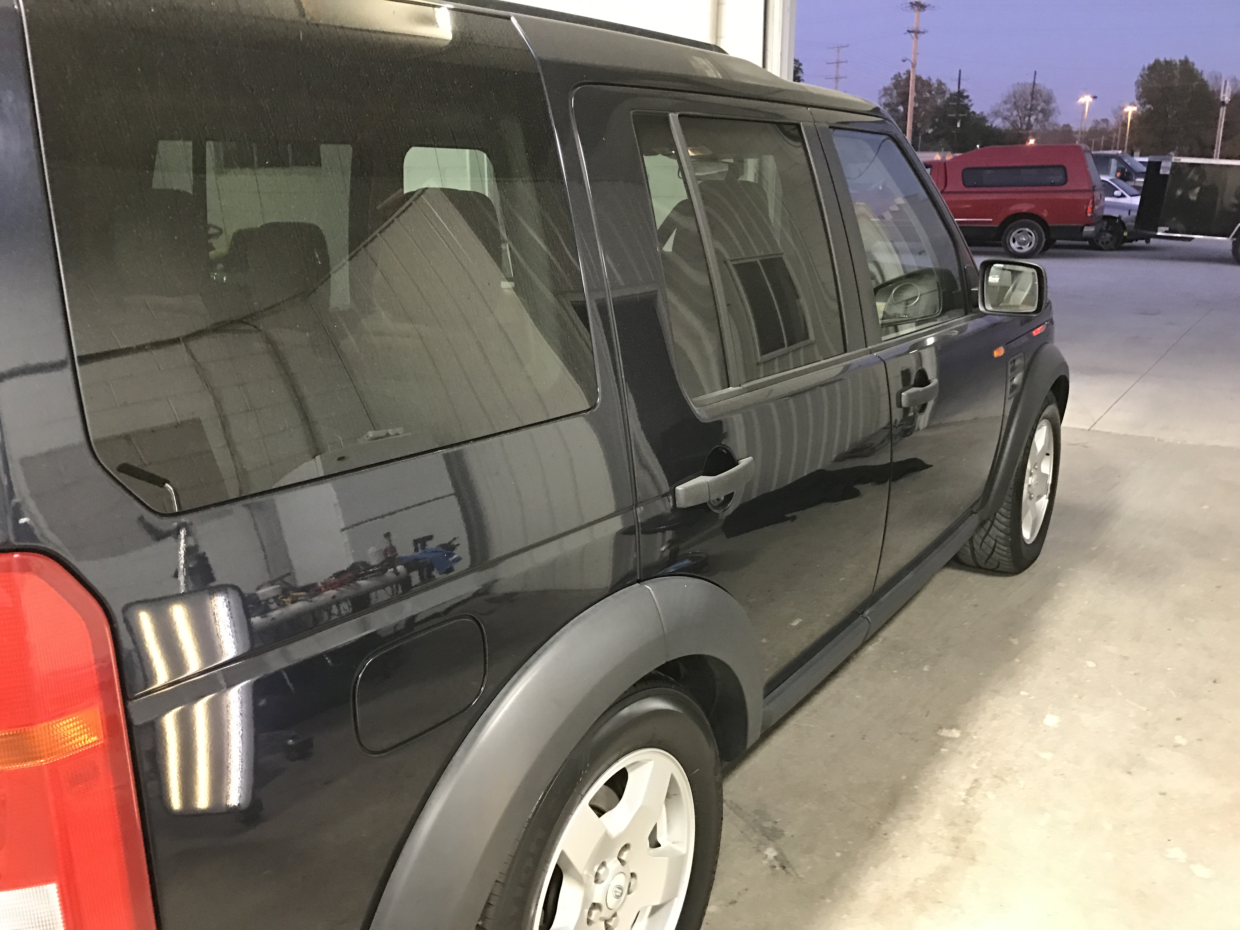 2005 Land Rover Dent Removal, Pdr, Paintless dent removal, in springfield, IL. http://217dent.com