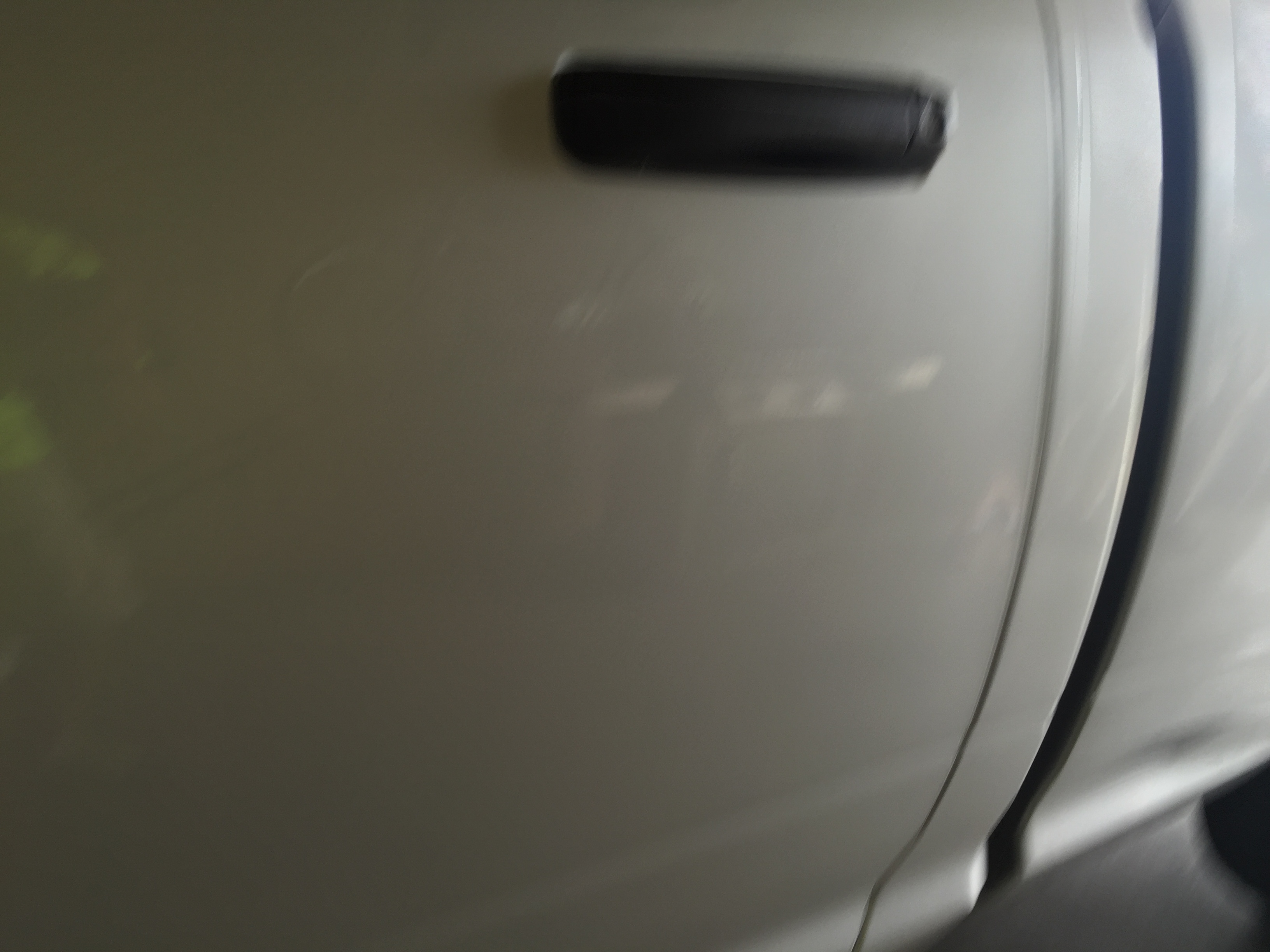 2015 Dodge Ram Dent Removal, Springfield, IL. Dent in drivers door, http://217dent.com