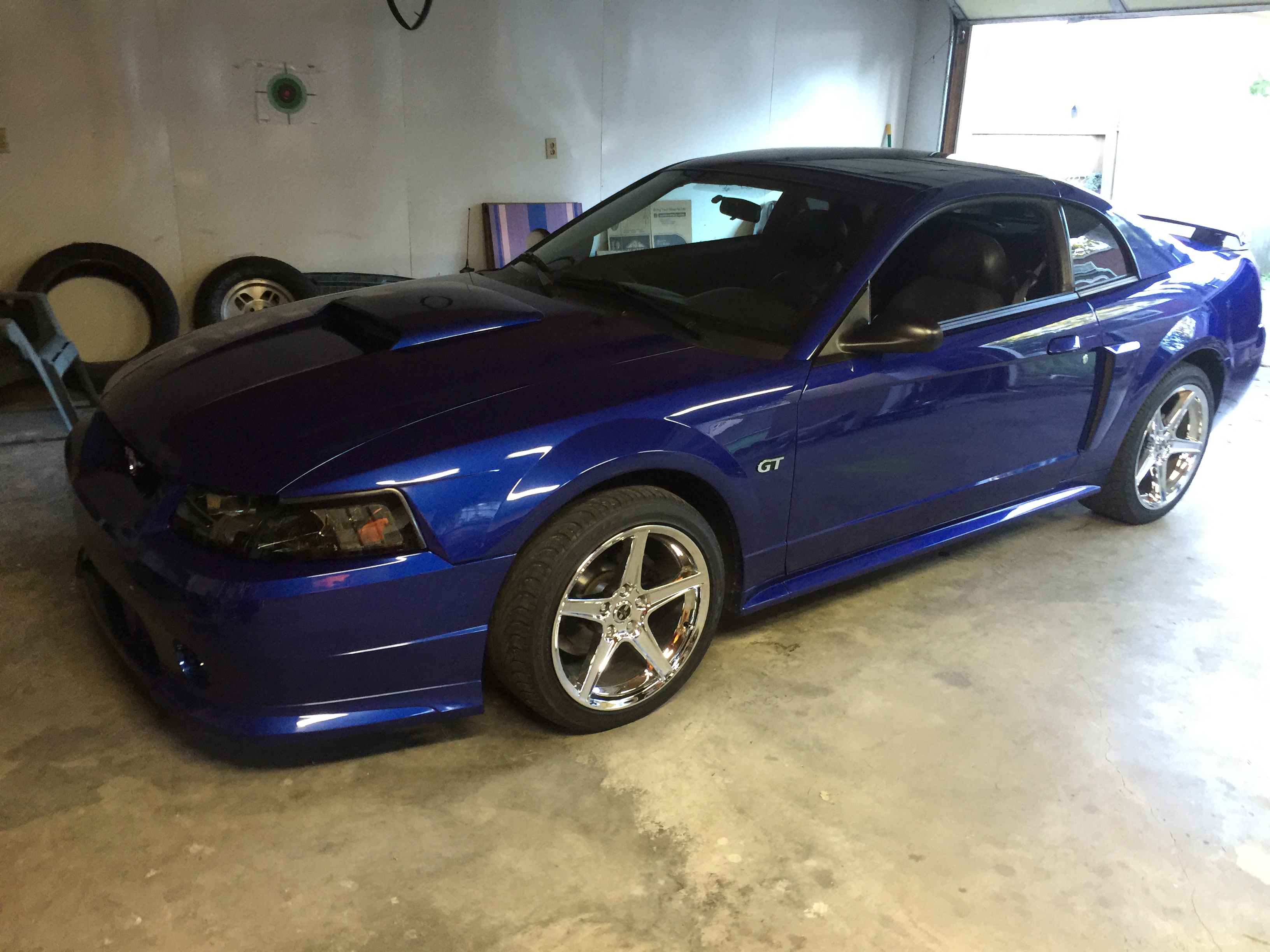 2004 Ford Mustang GT, Springfield, IL. Mobile dent removal http://217dent.com
