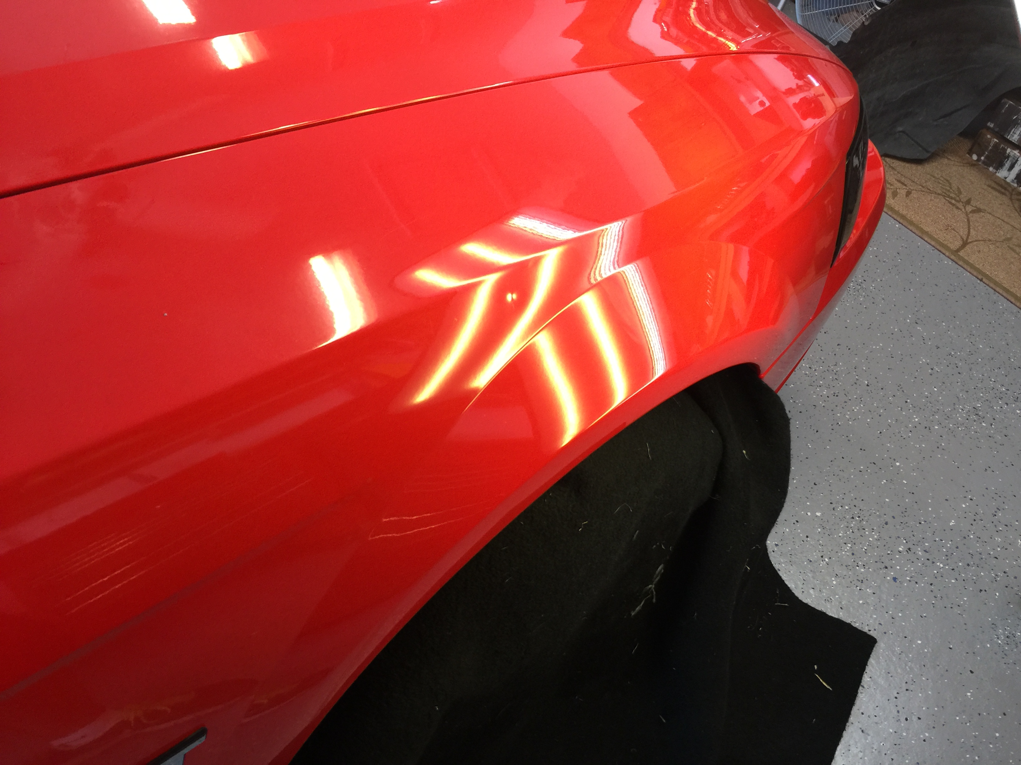 2000 Ford Mustang Fender Dent Removal, Springfield IL. Decatur IL, Paintless Dent Removal, http://217dent.com