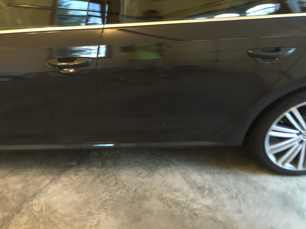 2015 VolksWagon Jetta Dent Removal, Sherman, IL. (near Springfield, IL). Multiple dents and damage, http://217dent.com