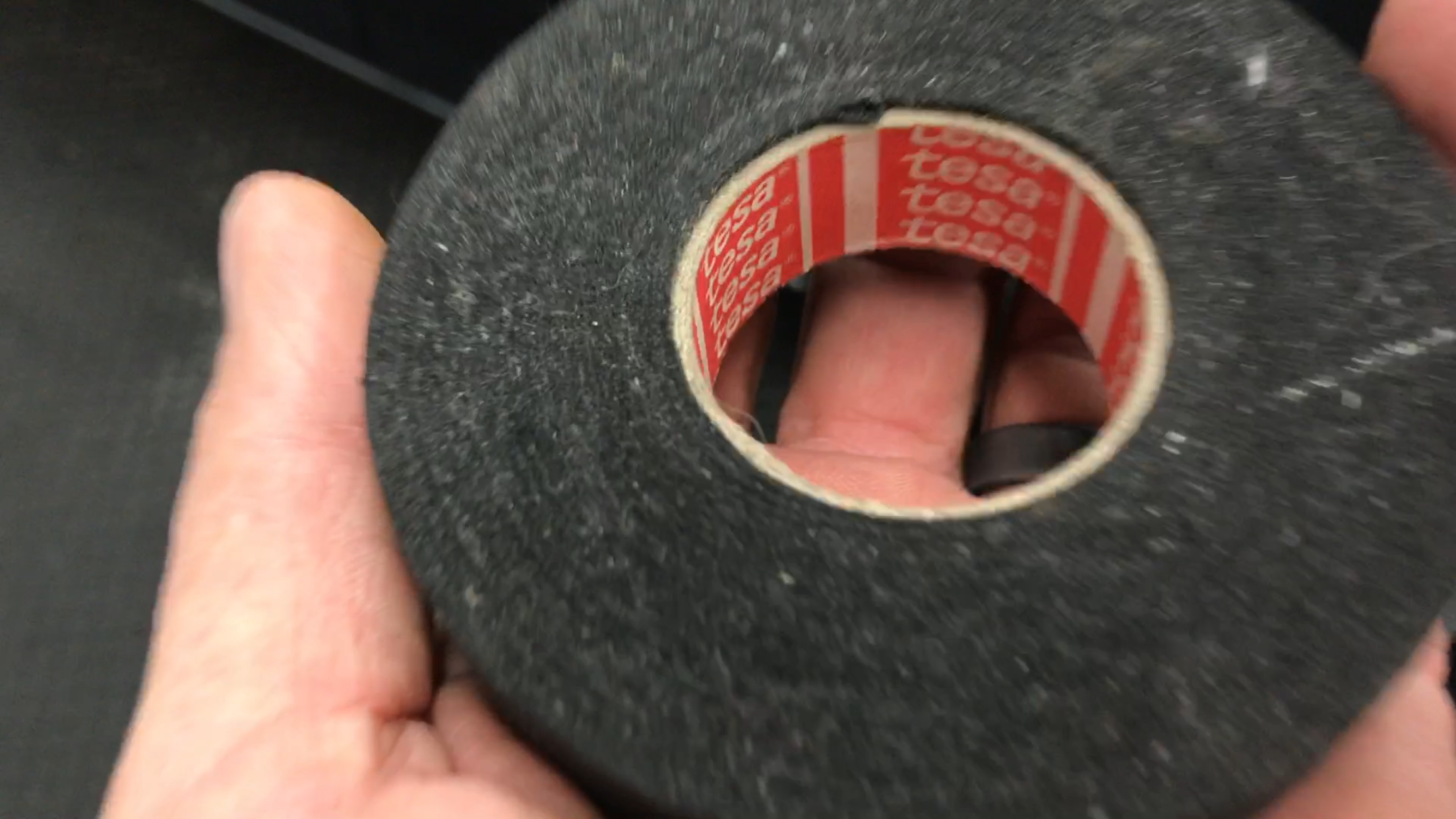 Tesa tape, can not be torn, this is high grade tape and used mostly by professionals, http://217dent.com Springfield, IL Used in video of 2011 Toyota Camry, to cover tool.