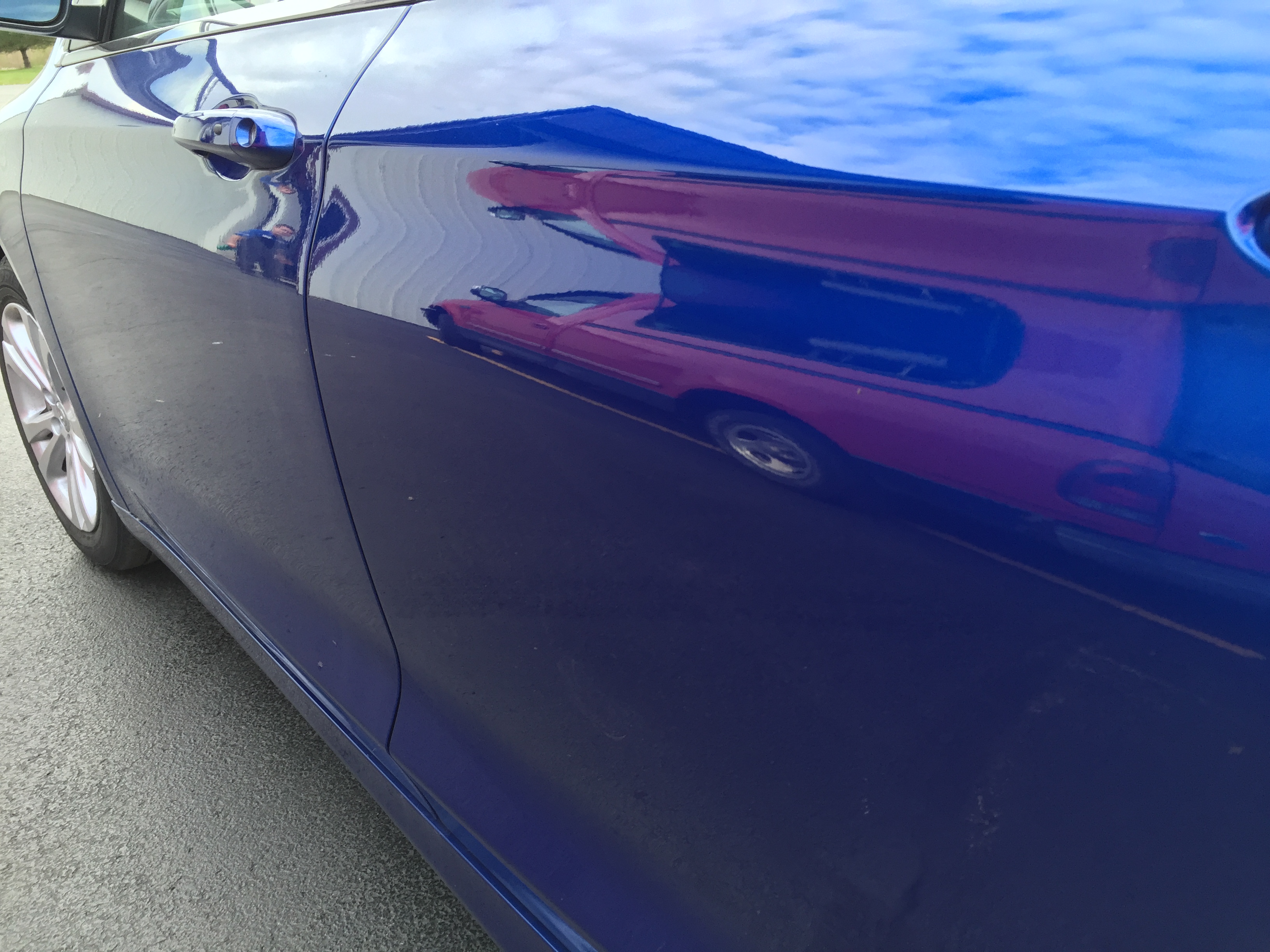 2016 Chrysler 200 Drivers rear door, Mobile Dent Repair Springfield Il