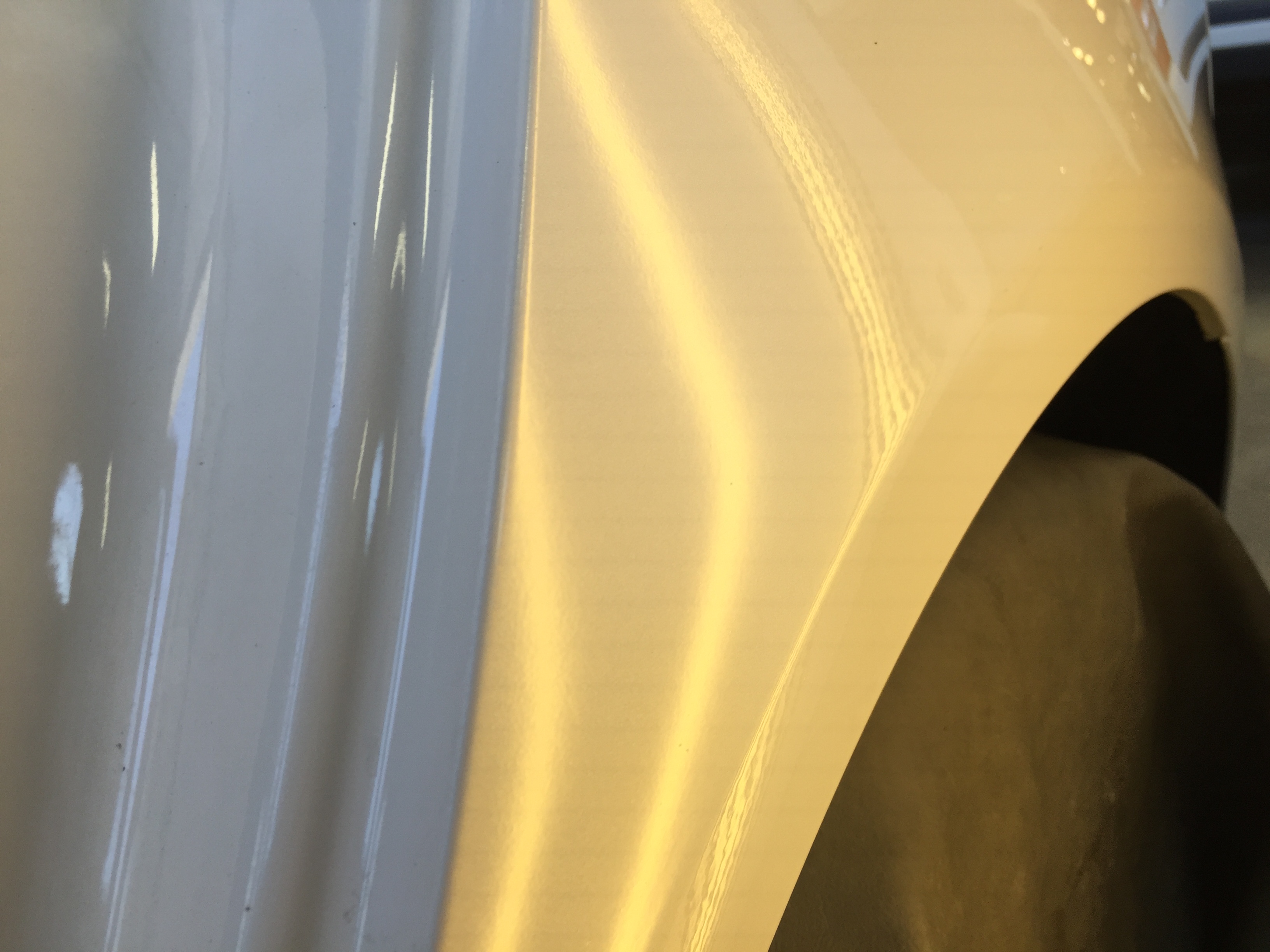 2016 Ford Fusion Dent Removal, Springfield, IL. https://217dent.com, Paintless Dent Repair Rear Quarter