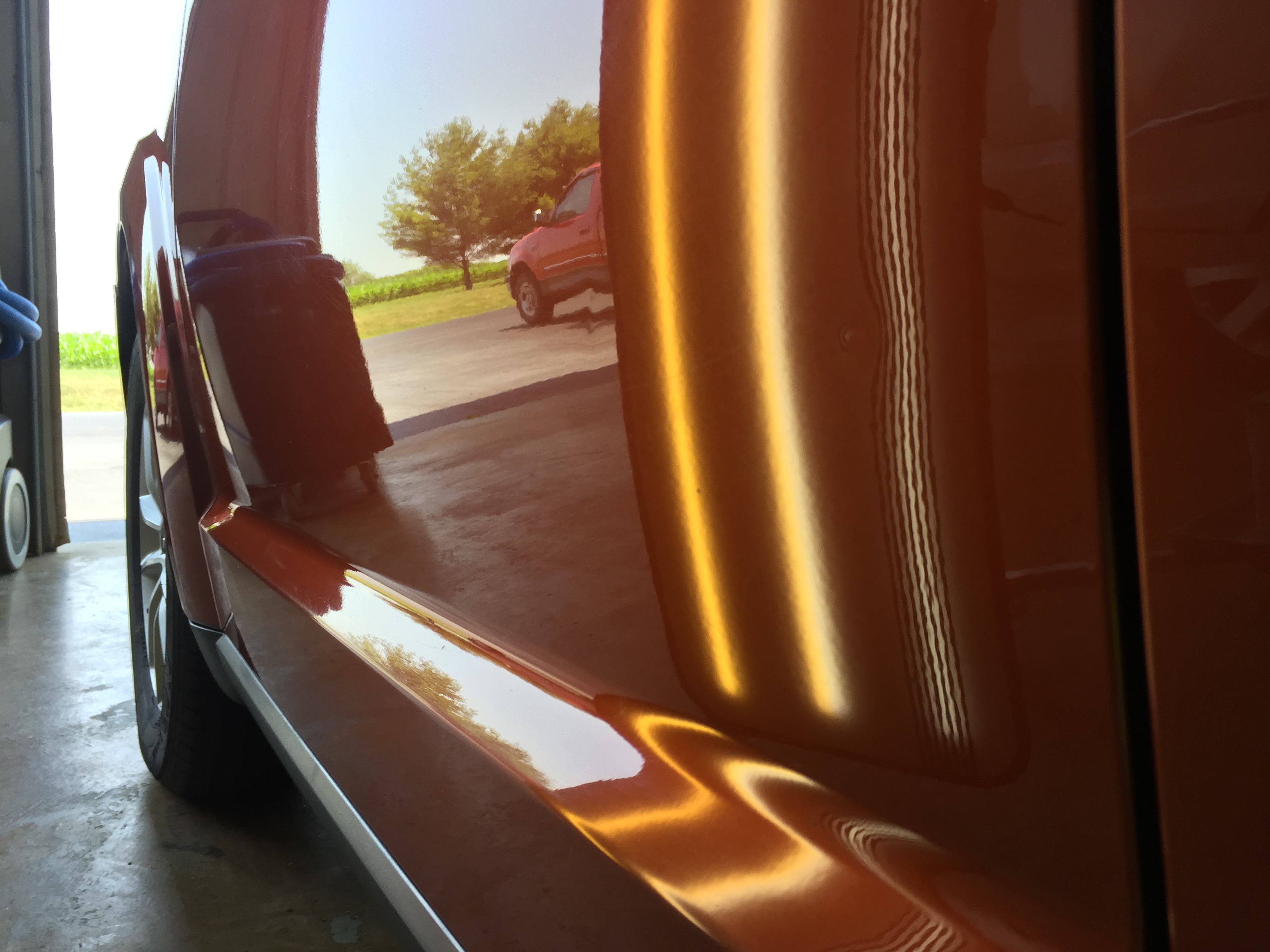 https://217dent.com 2013 Dodge Journey Drivers Door Dent Removal, Springfield Illinois