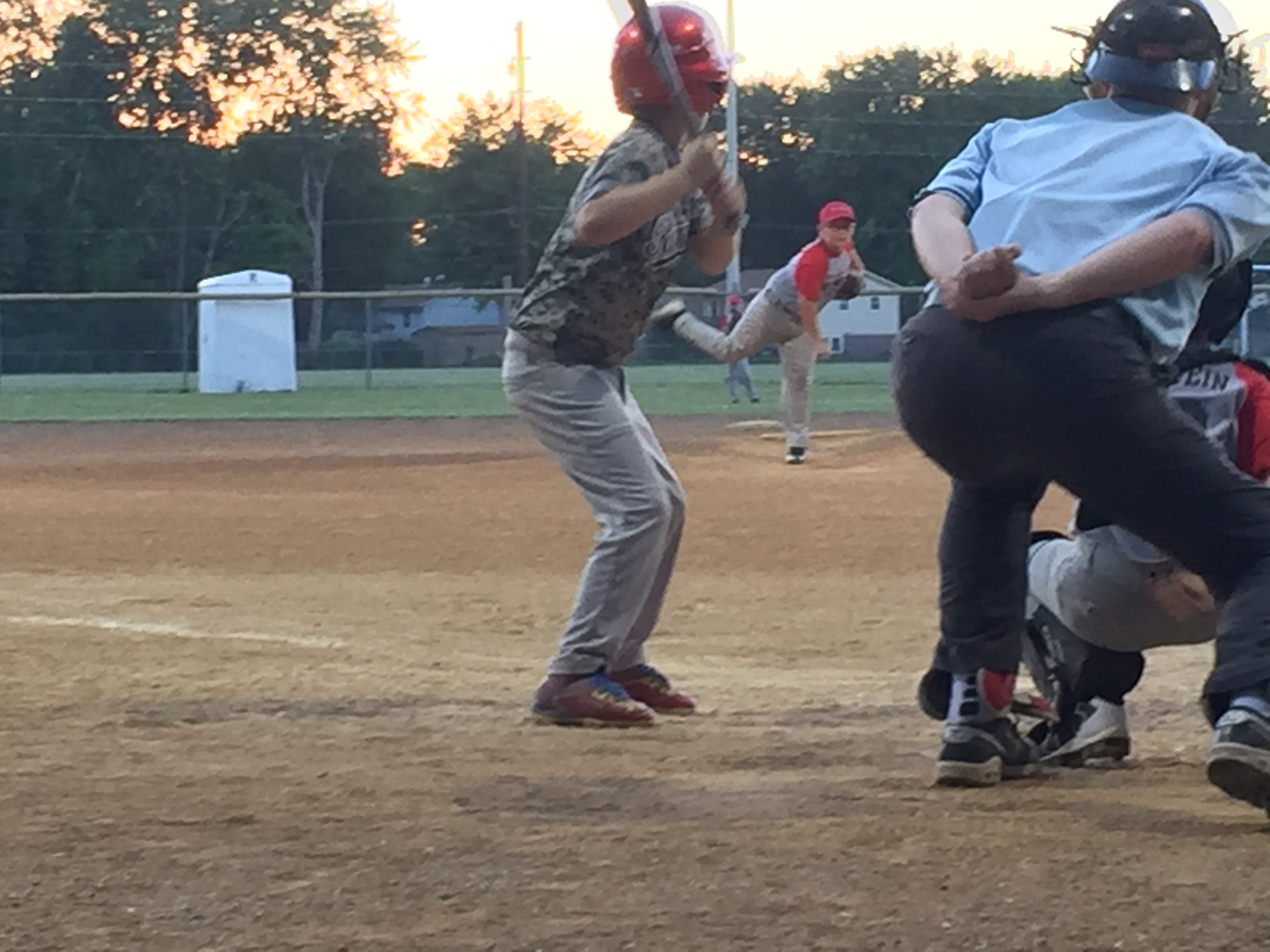 Got Dents Springfield IL, Vs Riverton Rangers of Riverton IL, Baseball Game June 18, 2016