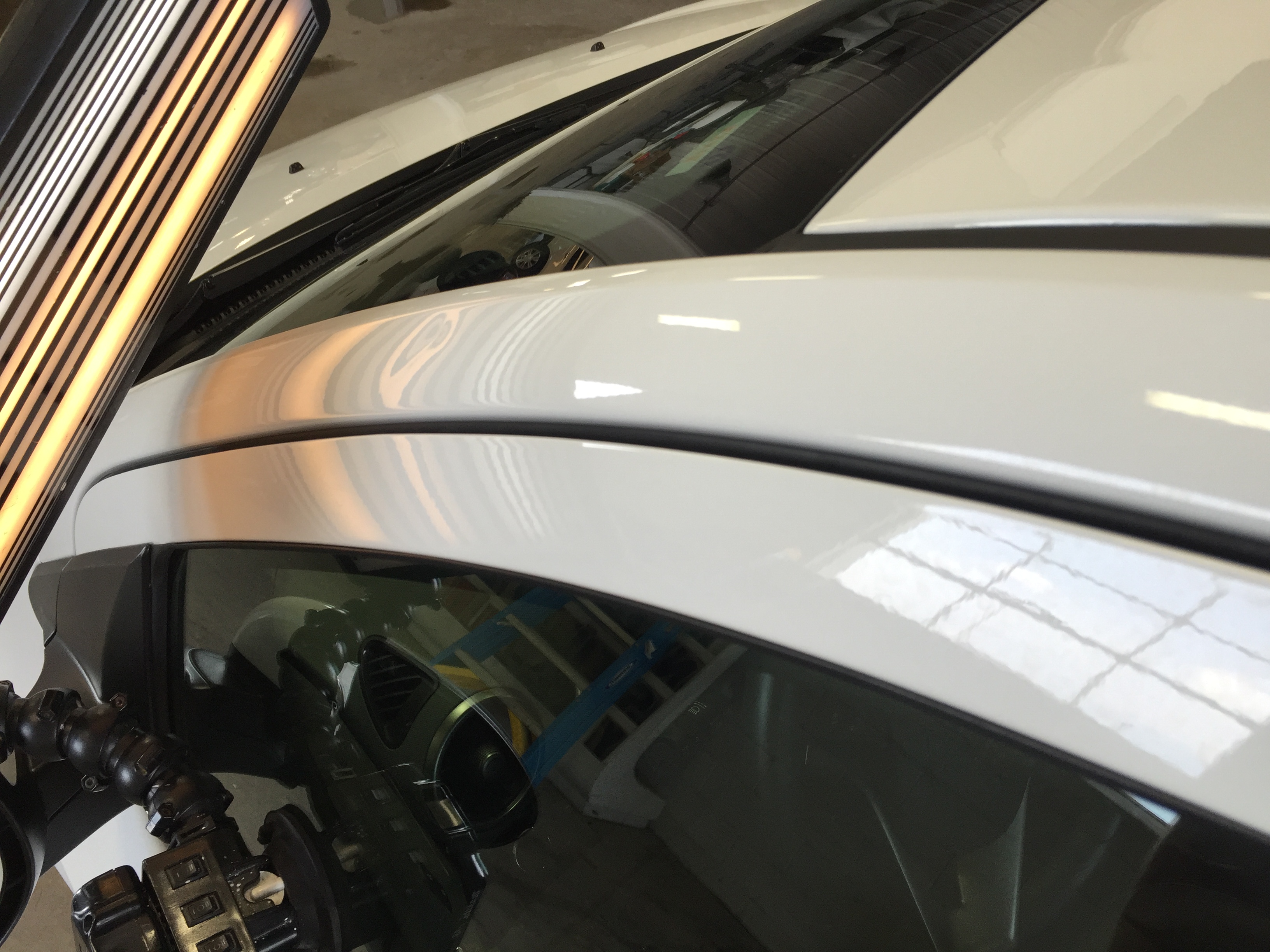 2015 Chevy Sonic, Dent Removal on PIllar, Images, Hail Damage, Paintless Dent Removal, Springfield, IL, https://217dent.com