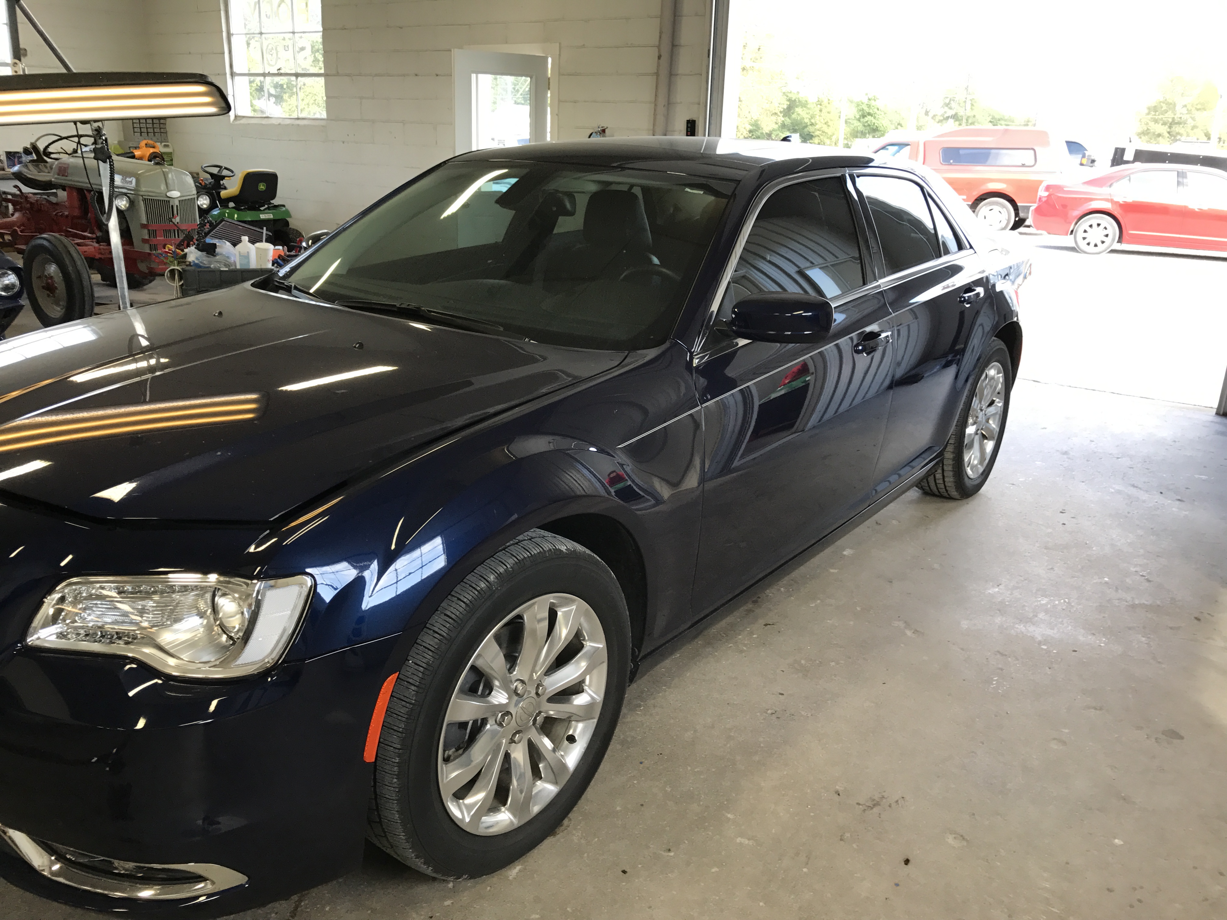 2016 Chrysler 300 Paintless Dent Removal, Springfield, IL. Dent Repair mobile dent removal, http://217dent.com